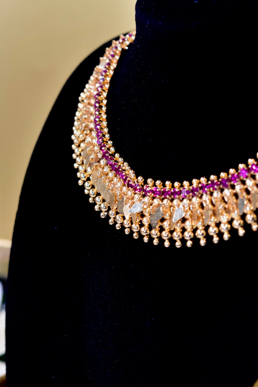 Ruby Elakkathali Necklace