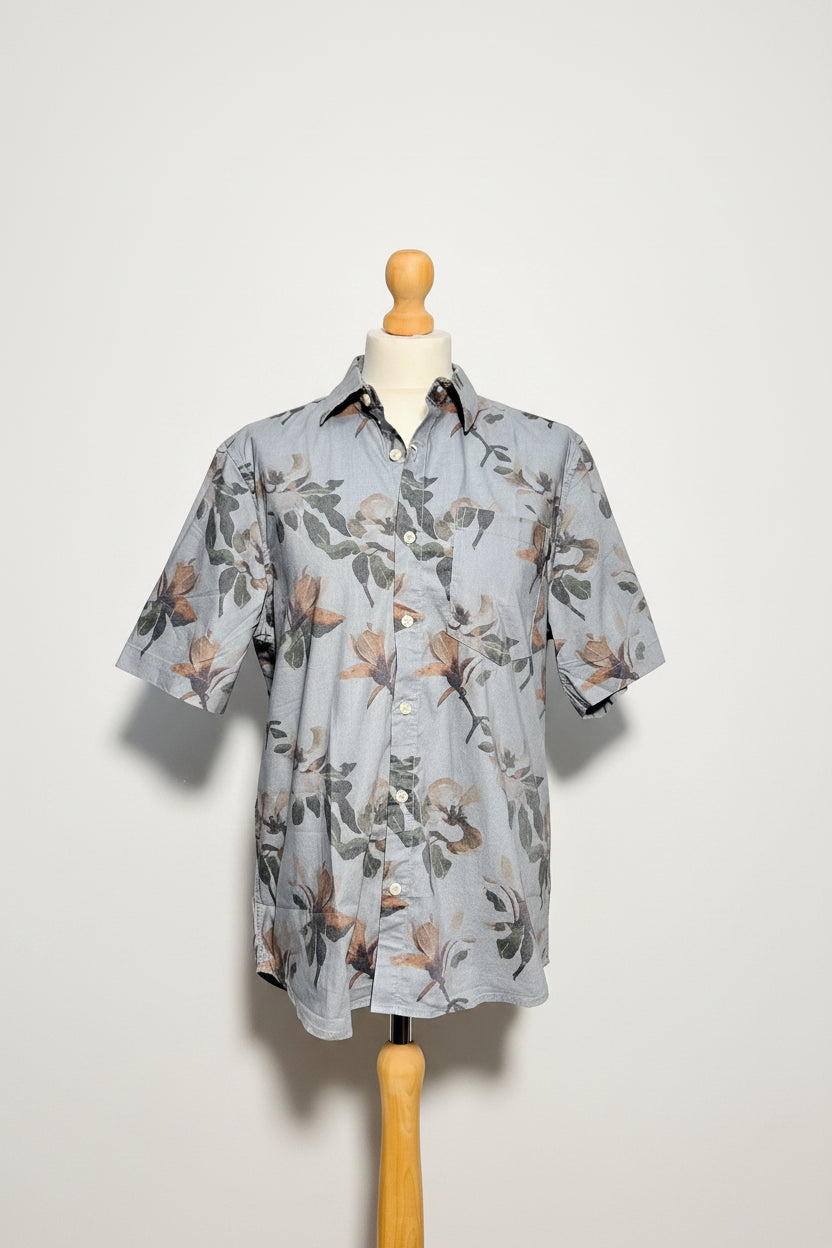 US Petrol Men’s Floral Print Summer Shirt
