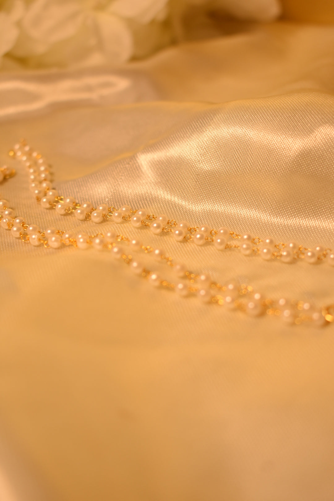 Pearl Ear to Hair Chain