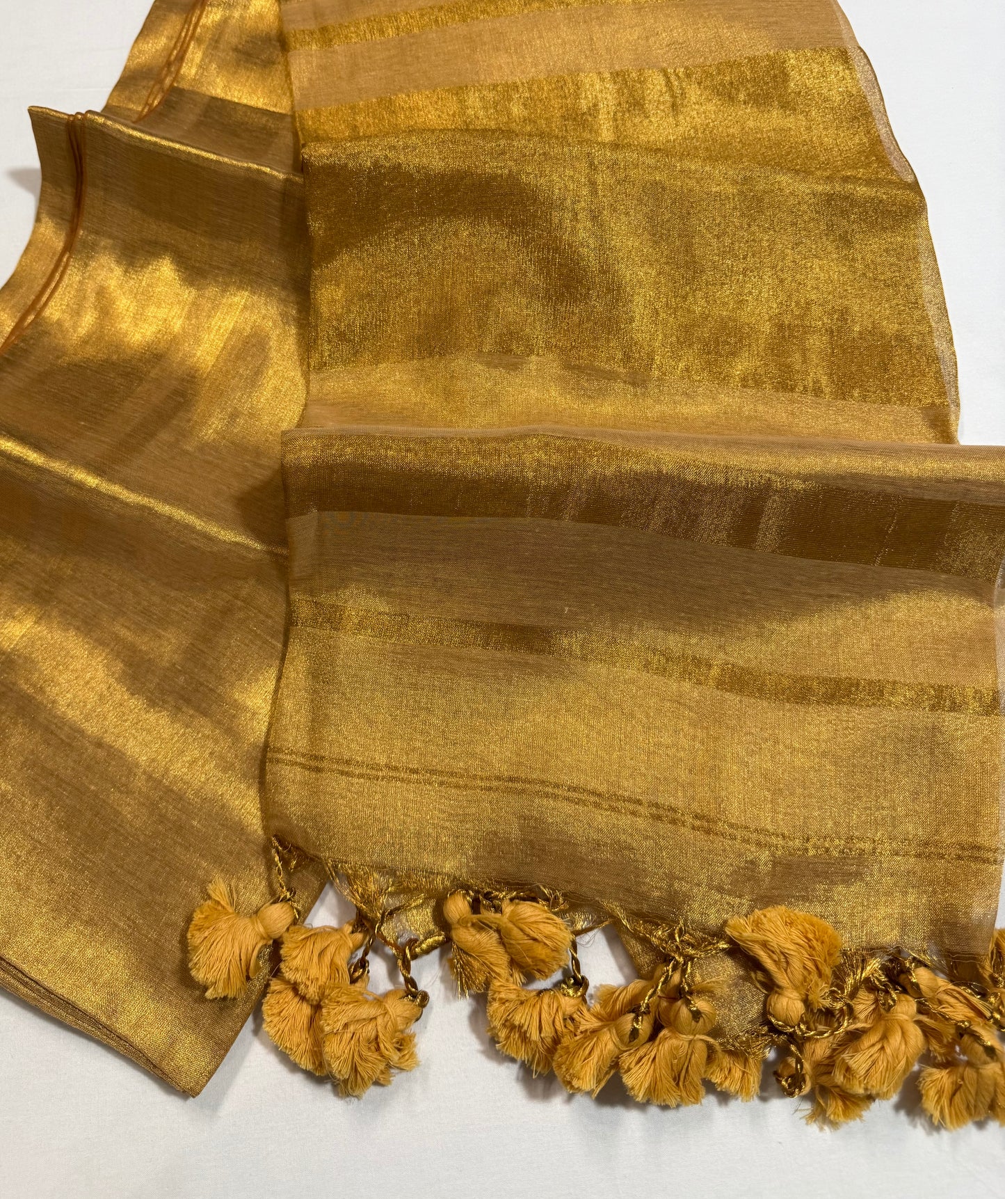 Full Gold Tissue Saree