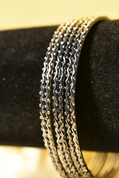 Silver Bangles