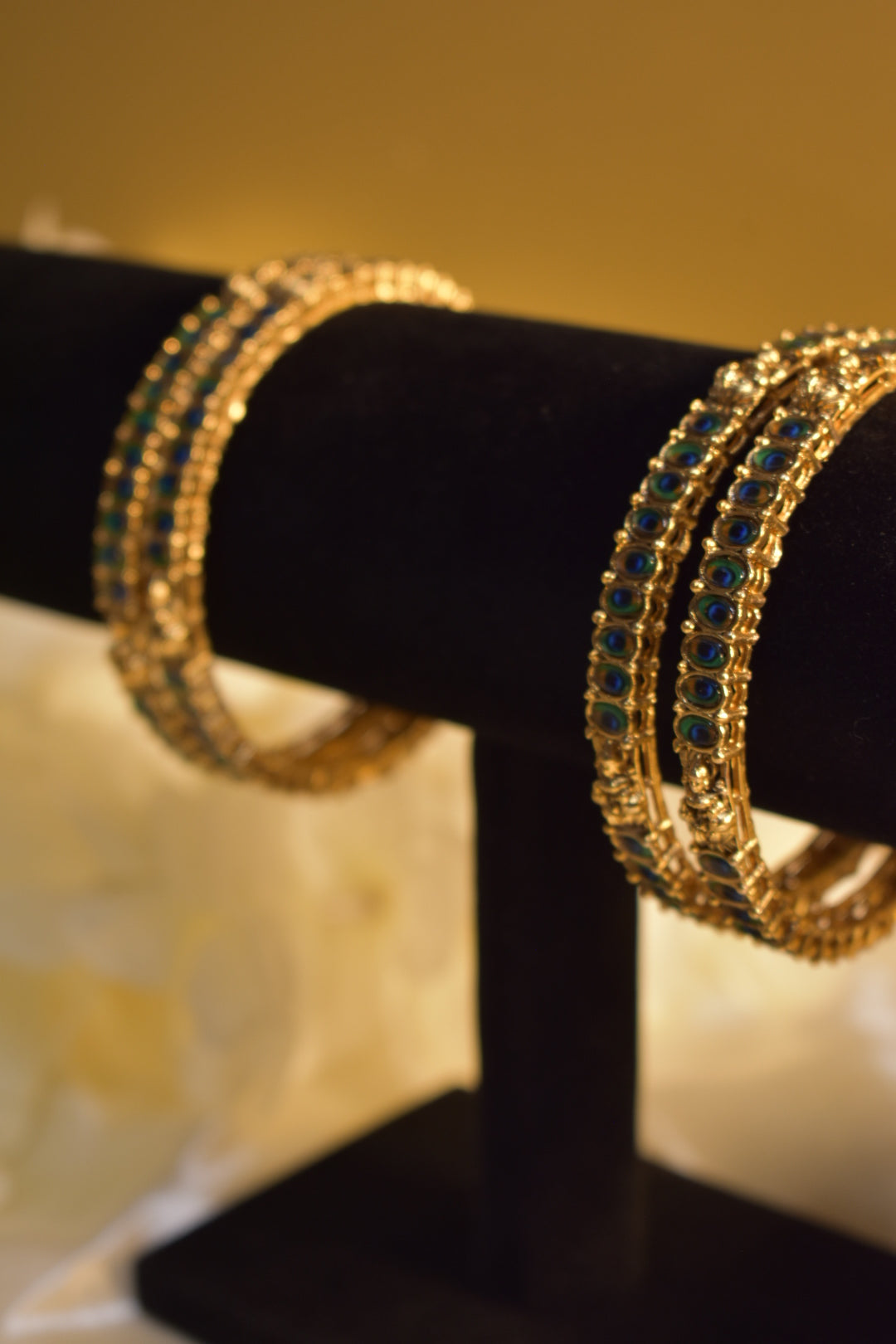 Matte Finish Lakshmi
Peacock Bangles of 4