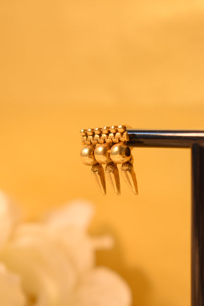 Gold traditional Design Earrings