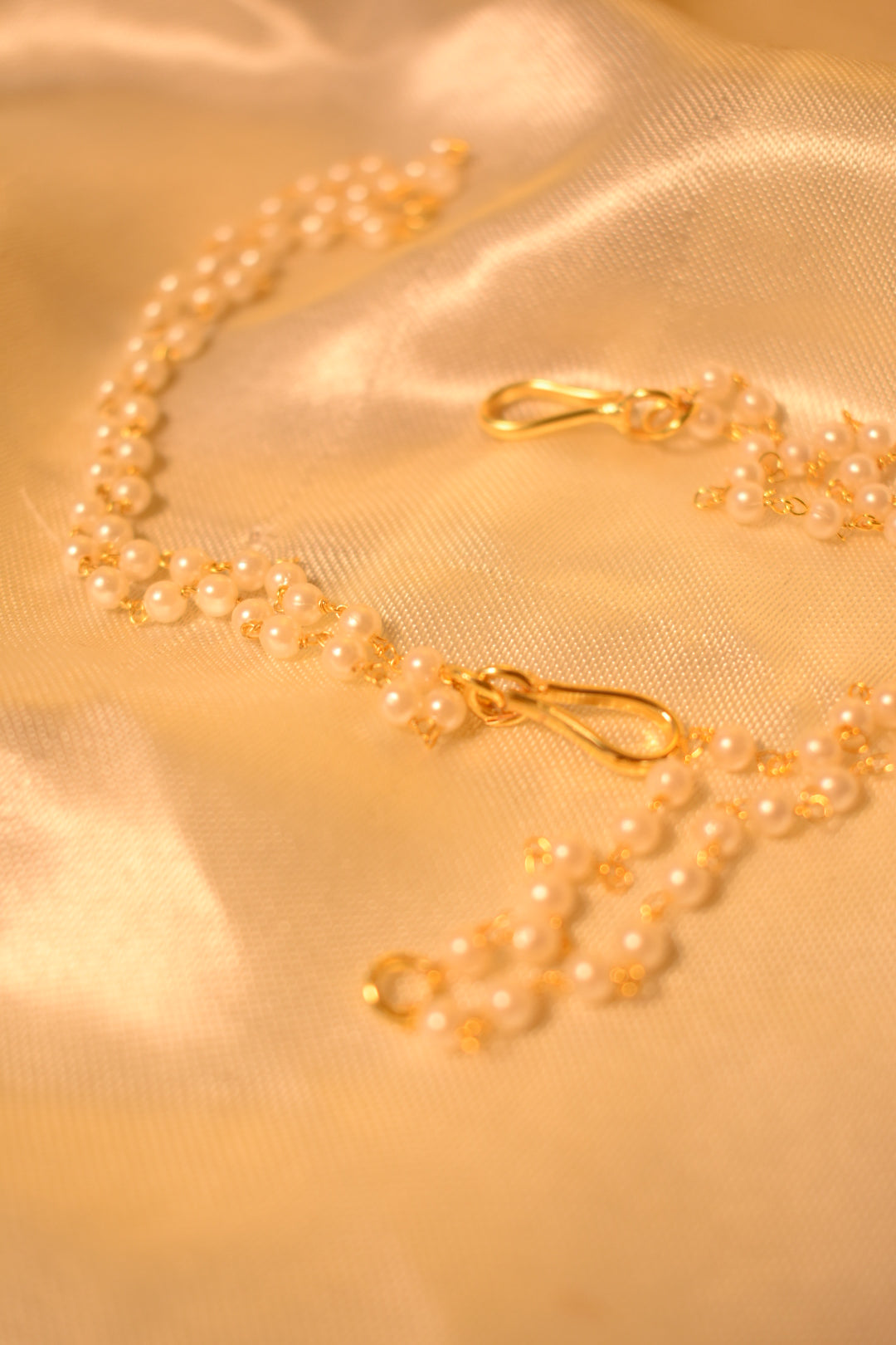 Pearl Ear to Hair Chain