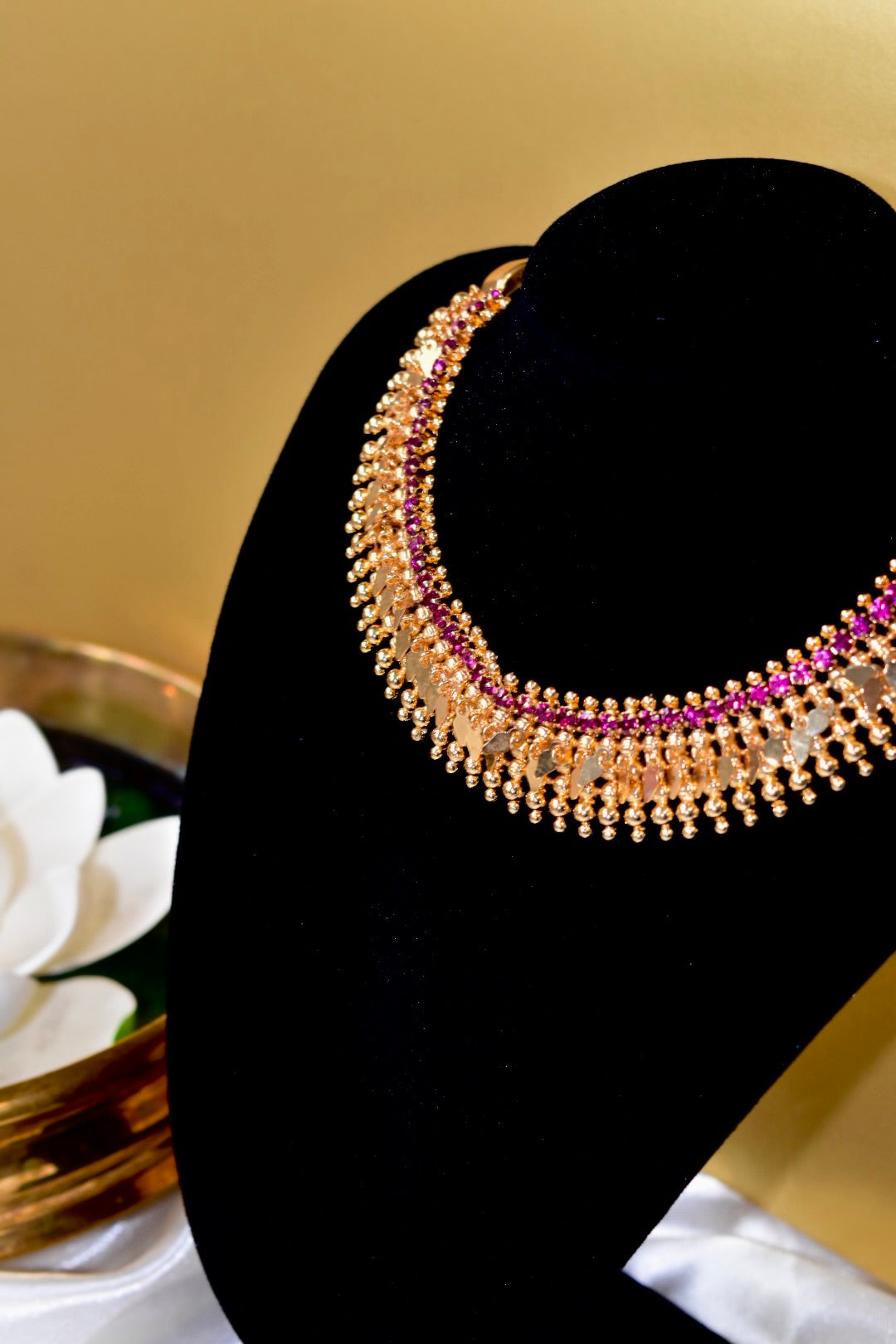 Ruby Elakkathali Necklace