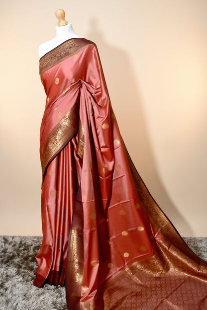 Elegant Red Saree