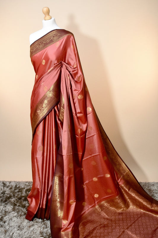 Elegant Red Saree