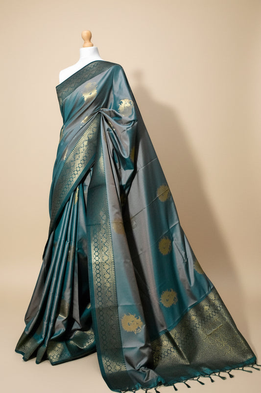 Elegant Blue Saree