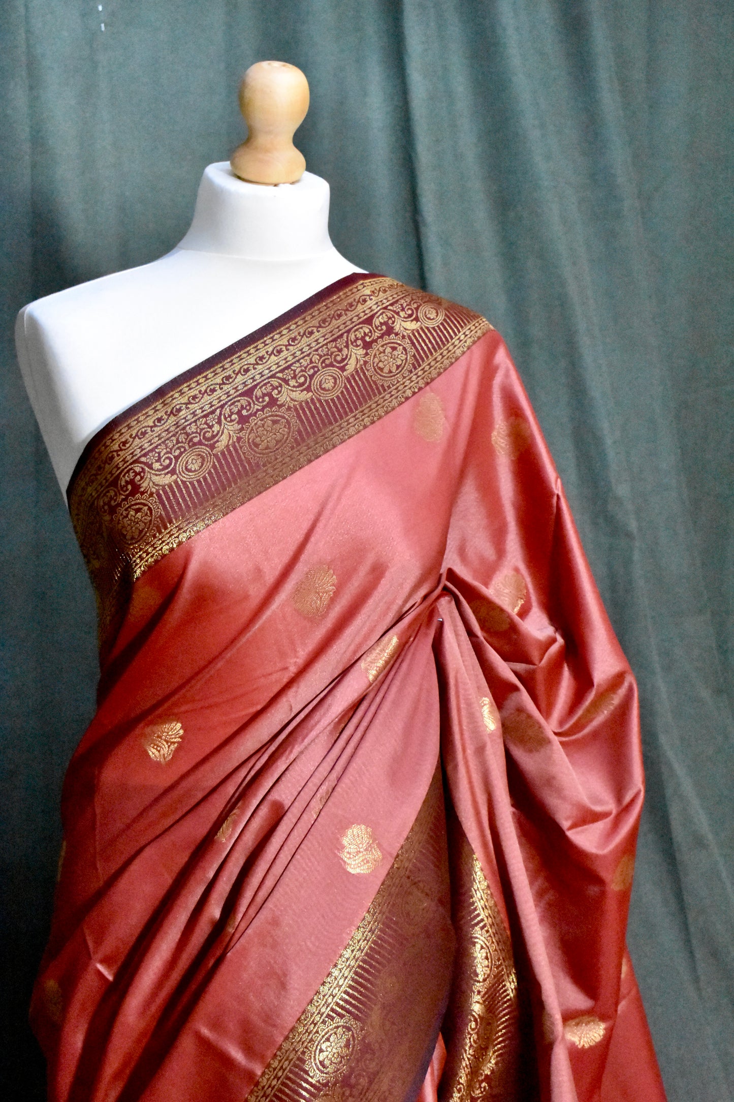 Elegant Red Saree