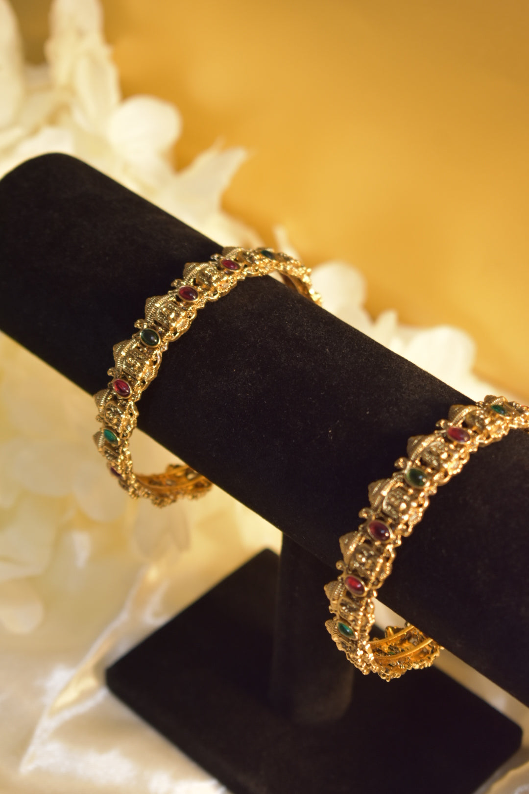 Matte Finish Lakshmi Bangles