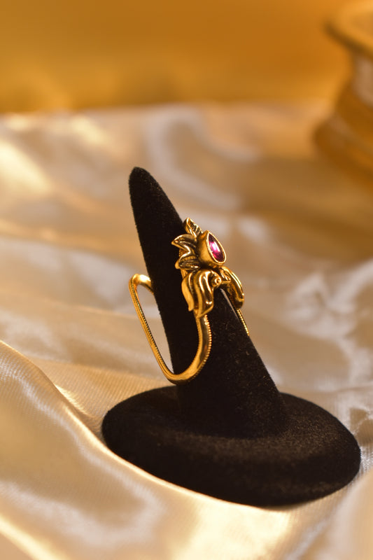 Matt Finish Vanki Finger Ring