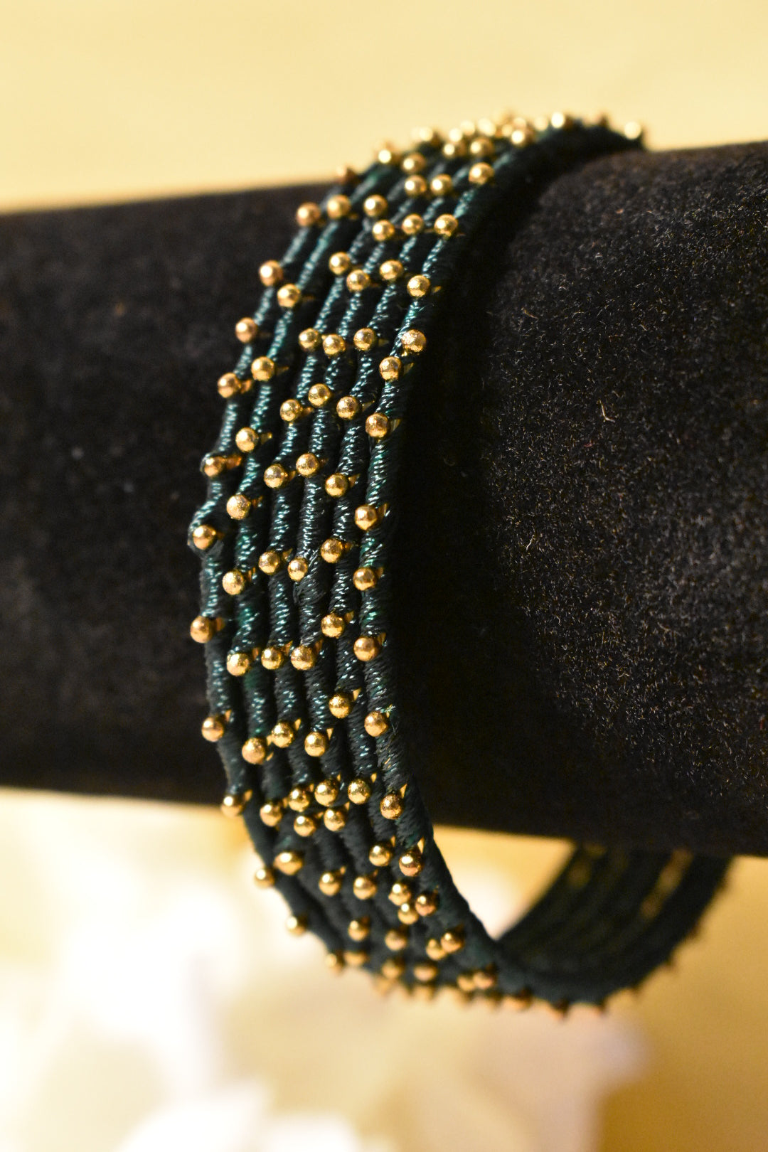 Green String Bangles