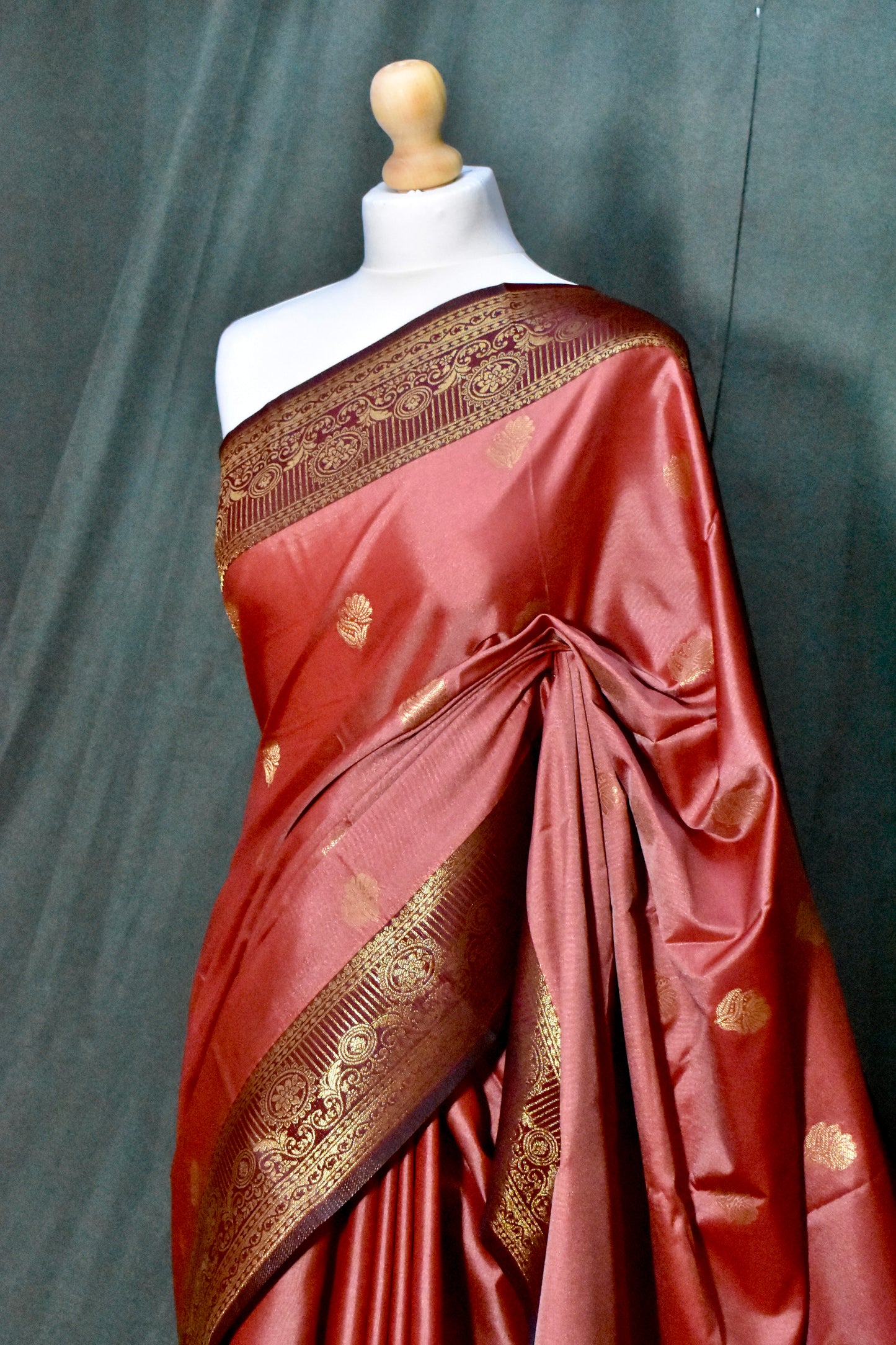 Elegant Red Saree