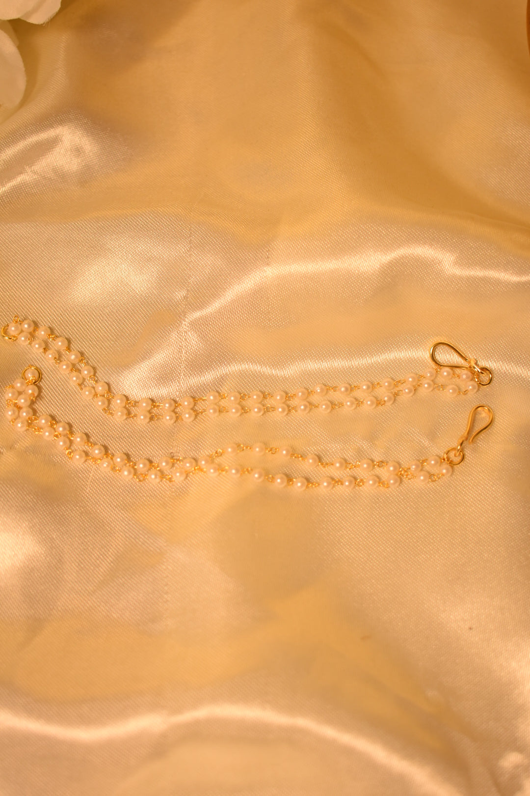 Pearl Ear to Hair Chain
