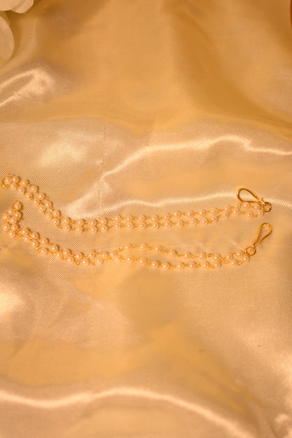 Pearl Ear to Hair Chain