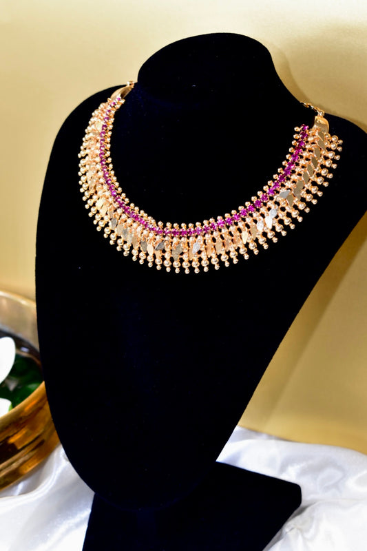 Ruby Elakkathali Necklace