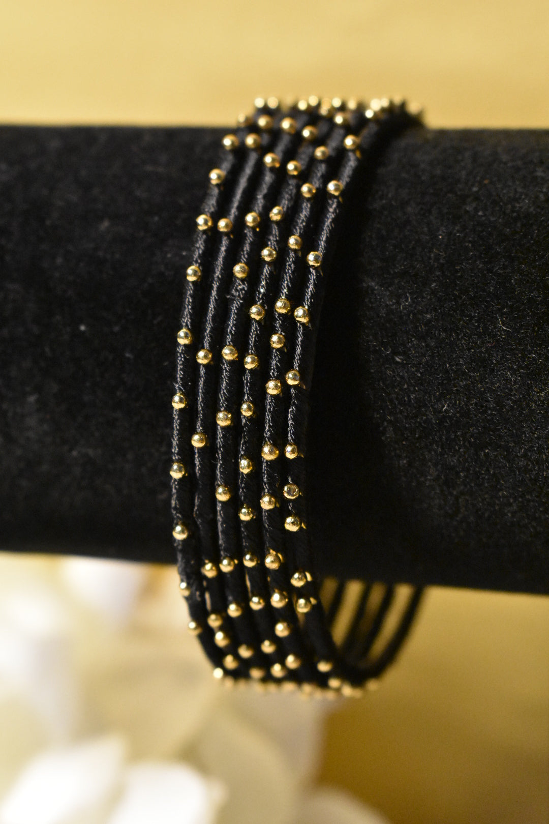 Black String Bangles