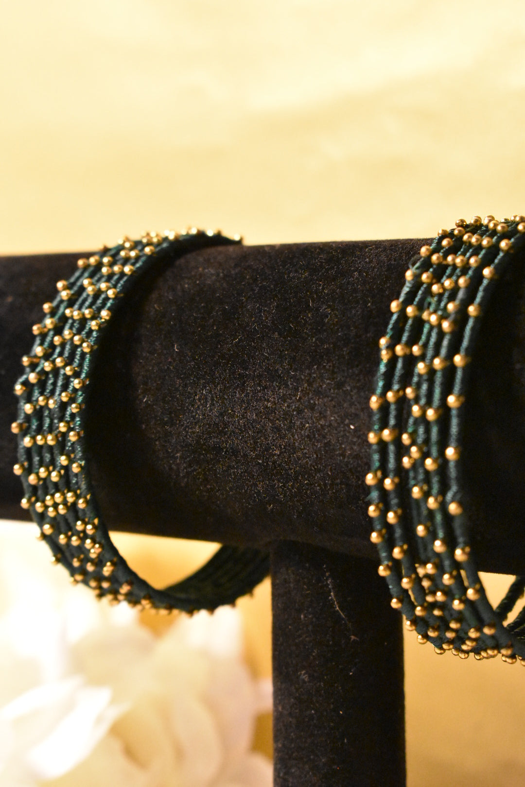 Green String Bangles