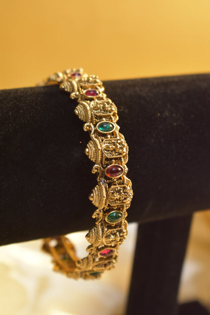Matte Finish Lakshmi Bangles