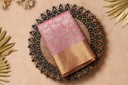Nita Ambani Inspired Pink Saree