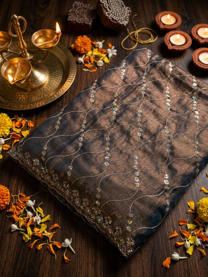 Celebrity Space Silk Saree