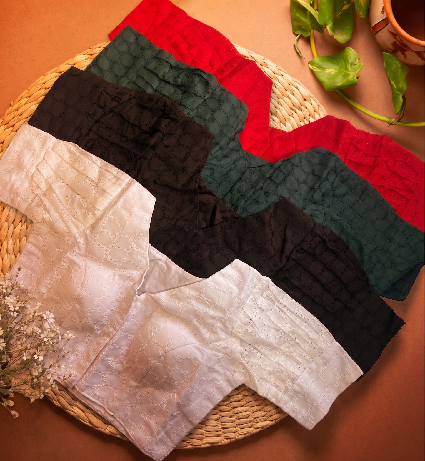 Hakooba Puff Designer Blouse