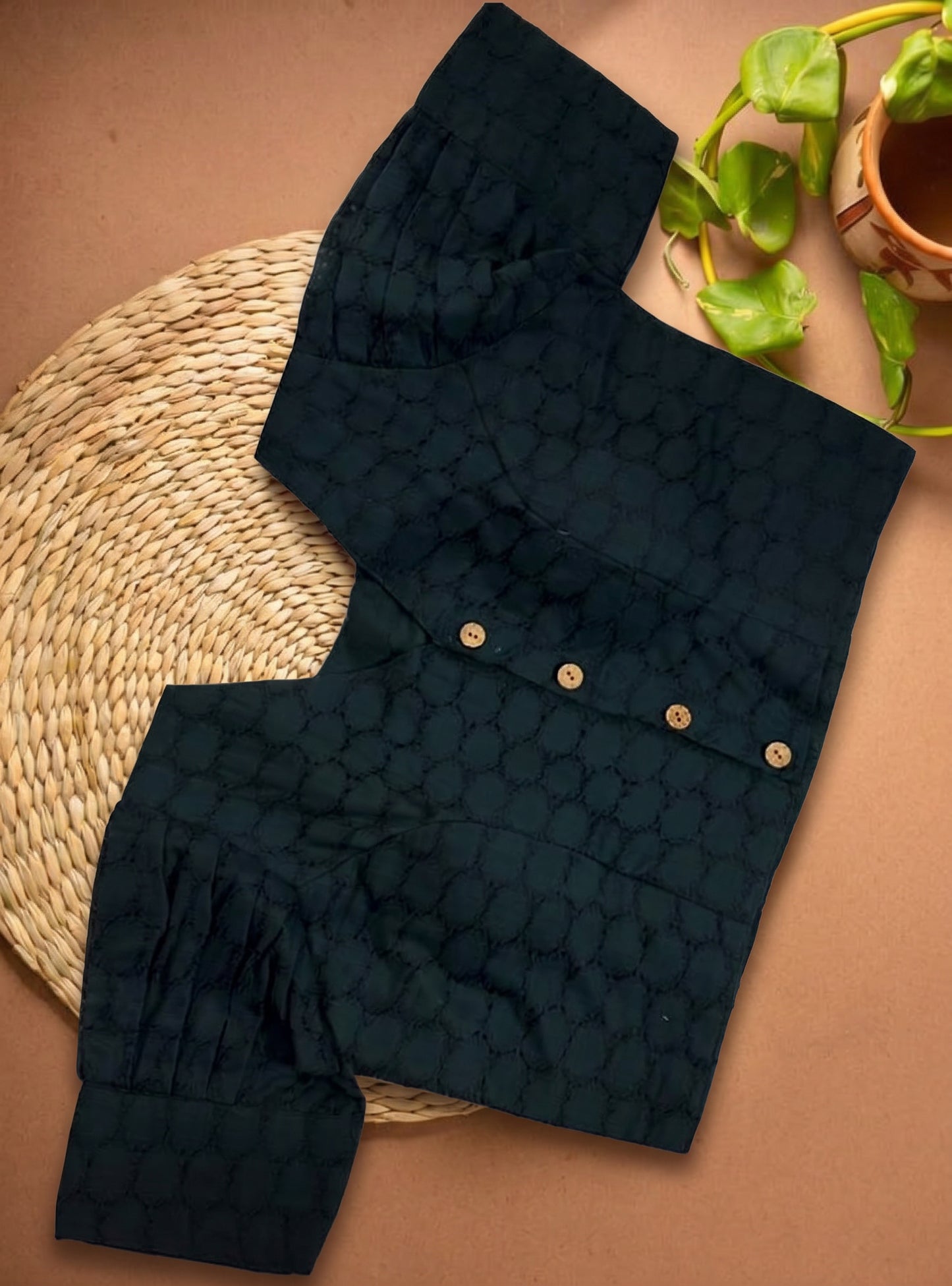 Hakooba Puff Designer Blouse