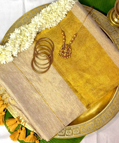 Cotton Onam Saree